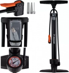 Podlahová hustilka s manometrom TRIZAND 16 bar