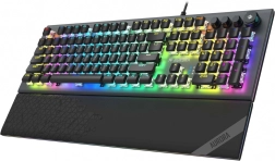 Herná klávesnica AURORA K-5 s RGB podsvietením a červenými spínačmi