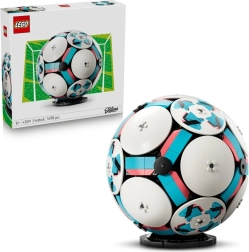 LEGO Editions futbalová lopta – stavebnica na vystavenie s mini štadiónom