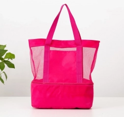 Pikniková taška ružová
