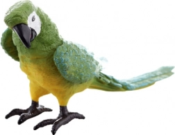 Plastová figúrka zeleného papagája