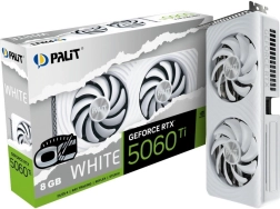 Grafická karta PALIT GeForce RTX 5060 Ti White OC 8GB