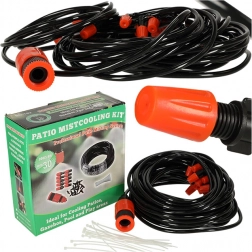 Záhradný hmlový zavlažovací systém 15 m