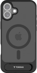 Torras Pstand puzdro pre iPhone 16 čierne