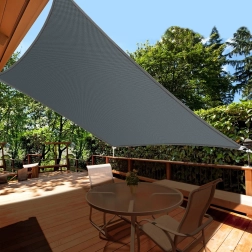 Slnečná tieniaca plachta 5 × 7 m, obdĺžniková