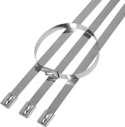 Sťahovacie pásky nerezové 100 ks
