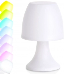 LED stolná lampička s multicolor svetlom 19 cm