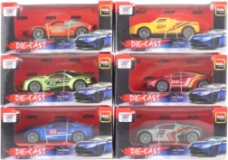 Kovové autíčko so spätným chodom