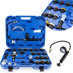 Tester tesnosti chladiacej sústavy – 28-dielna sada