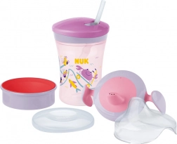 Detský hrnček NUK Learn to Drink Set, 230 ml, bez BPA
