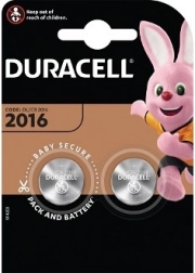 DURACELL lítiová gombíková batéria CR2016 3 V – balenie 2 ks