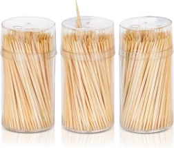 Bambusové páratká 6,5 cm, 3×200 ks v dávkovači