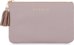 Kozmetická taška Day z pravej kože v farbe mocca