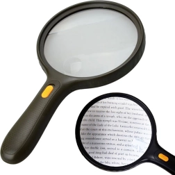 Ručná lupa s osvetlením