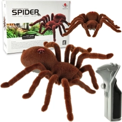 Diaľkovo ovládaná chlpatá tarantula s ovládačom