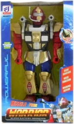 Interaktívny plastový robot na batérie