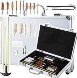 Sada na čistenie zbraní v kufríku, 24 dielov