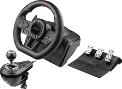 Závodný volant TRACER Simracer 6v1 s manuálnou prevodovkou