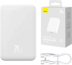 Powerbanka Baseus Magnetic Mini 20000mAh biela