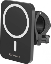 Puluz magnetický držiak na telefón a nabíjačku (čierny)