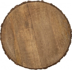 Drevené dosky a servírovací podnos z manga 39 cm