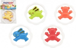 detské hrkálky a hryzadlo kruh – medvedík alebo zajačik