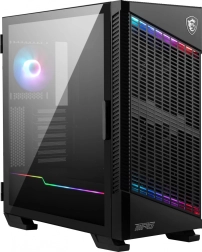 PC skriňa MPG Velox pre herné zostavy s optimalizovaným prúdením vzduchu