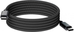 Choetech magnetický kábel USB-C na USB-C 240 W PD, 1,2 m, čierny