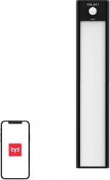 Senzorové LED svetlo do skrine Yeelight 20 cm, čierne, 4000 K