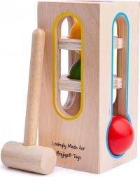 Drevená zatĺkačka veža Bigjigs