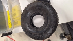 Sunwaal vozík GC1 GC2 – pneumatika s dušou