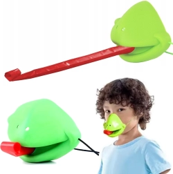 Náhradná žabia maska s vysúvacím jazykom pre hru Chyť chrobáka – 1 ks
