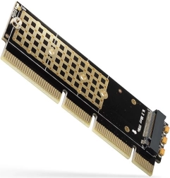AXAGON PCEM2-1U interný PCIe adaptér pre M.2 NVMe SSD (1U, M-key, PCIe x4/x8/x16)