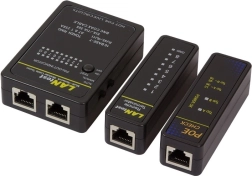 Tester sieťových káblov s PoE