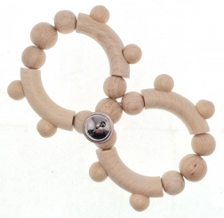 Drevené hrkálko s rolničkou od Hess