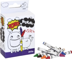 Voskovky TOTO 24 kusov