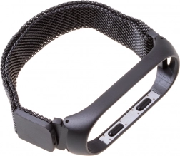 Xiaomi Mi Band 3/ Xiaomi Mi Band 4 Magnetický remienok - čierny