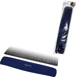 Gélová podložka pod klávesnicu modrá