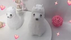 Silikónová nočná lampička v tvare zvieratka