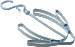 Stojan na sušenie topánok - modrý