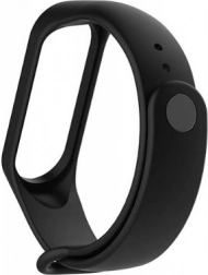 silikónový remienok pre xiaomi mi band 5/6 – čierny