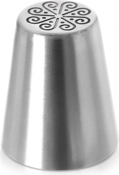 Ruská cukrárska špička z nehrdzavejúcej ocele kvet