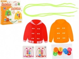 Vzdelávacia hra Prišívanie gombíkov