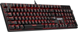 Mechanická herná klávesnica Quest GK‑1596 s RGB a anti‑ghostingom