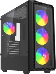 Počítačová skriňa Noctis Glass RGB X1