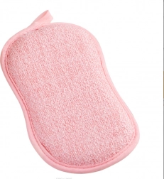 Kuchynská čistiaca špongia - ružová