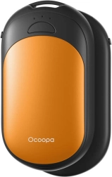 Ocoopa 2x2500 mAh ručné ohrievač ruky, USB-C, čierna a oranžová