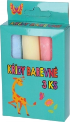 Farebné kriedy na chodník