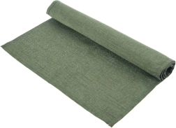 Polyesterový stolový behúň 140 × 40 cm – Zelená