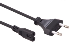 Napájací kábel osmička 2pin 3 m EU